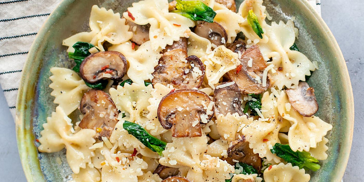 Mushroom and Spinach Pasta – Trucchi's Supermarket