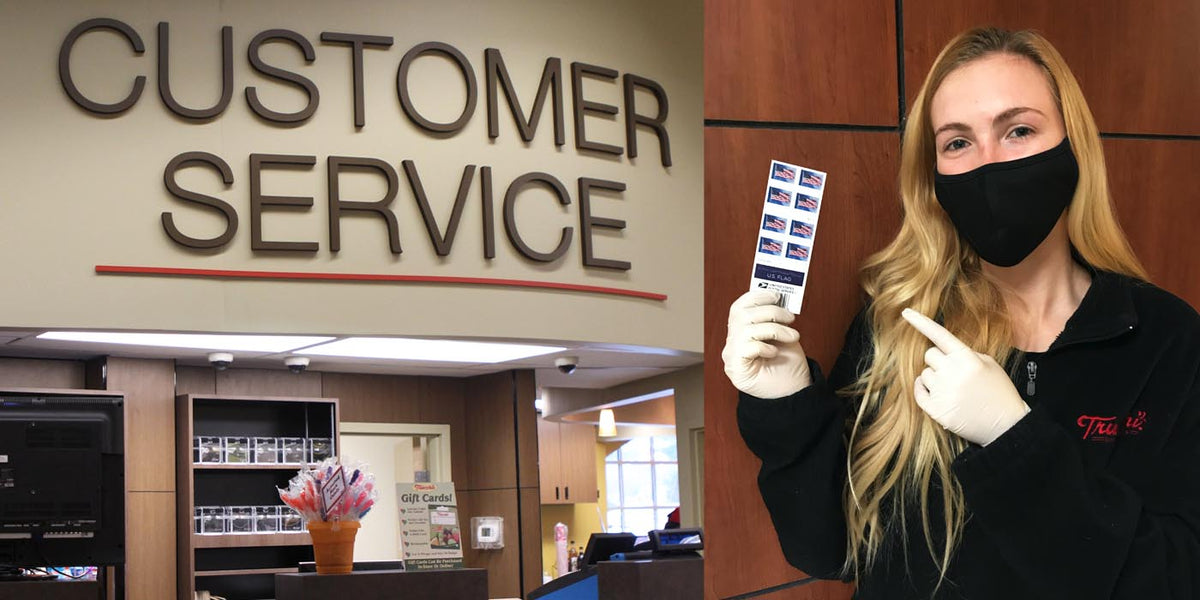 U.S. Postage Stamps Trucchi's Supermarket