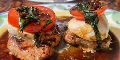 Caprese Pork Chops