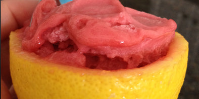 Sorbet Lemon Cups