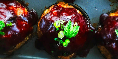 Mashed Potato Filled Meatloaf Muffins