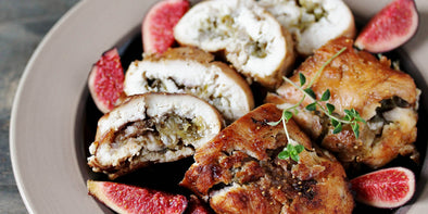 Pistachio, Fig & Cranberry Goat Cheese Chicken