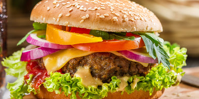 Homemade Classic Cheeseburger
