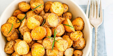 Roasted Garlic Parmesan Potatoes