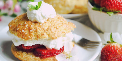 Homemade Strawberry Shortcakes