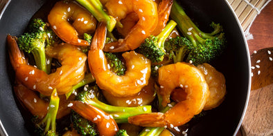 Sweet Shrimp Stir Fry